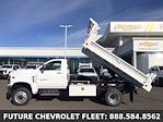 2023 Chevrolet Silverado 5500 Regular Cab DRW 4x4, Scelzi Dump Body Dump Truck for sale #CV00671 - photo 4