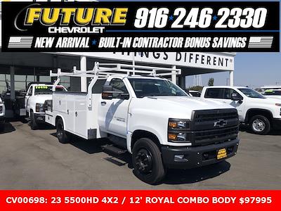 New 2023 Chevrolet Silverado 5500 Work Truck Regular Cab 4x2, Royal Service Combo Body for sale #CV00698 - photo 1