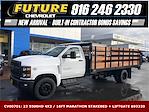 New 2023 Chevrolet Silverado 5500 Work Truck Regular Cab 4x2, 16' Marathon Stake Bed for sale #CV00701 - photo 3