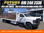 New 2023 Chevrolet Silverado 6500 Work Truck Regular Cab 4x2, Scelzi WFB Stake Bed for sale #CV00713 - photo 1