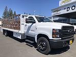 New 2023 Chevrolet Silverado 6500 Work Truck Regular Cab 4x2, Scelzi WFB Stake Bed for sale #CV00713 - photo 3