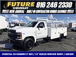 New 2023 Chevrolet Silverado 5500 1LT Regular Cab 4x2, Scelzi Signature Service Truck for sale #CV00716 - photo 3