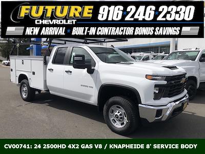 New 2024 Chevrolet Silverado 2500 Work Truck Double Cab 4x2, Knapheide Steel Service Body Service Truck for sale #CV00741 - photo 1