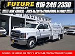 New 2023 Chevrolet Silverado 5500 Work Truck Crew Cab 4x2, Scelzi SCTFB Contractor Truck for sale #CV00813 - photo 1