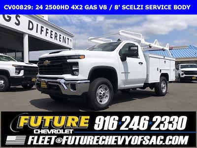 New 2024 Chevrolet Silverado 2500 Work Truck Regular Cab 4x2, Scelzi Signature Service Truck for sale #CV00829 - photo 1