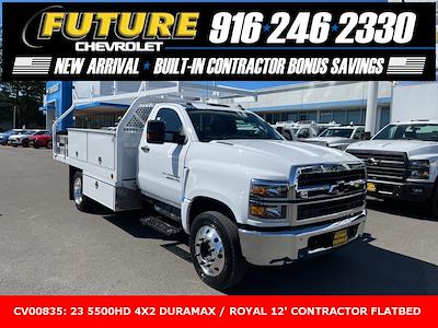 New 2023 Chevrolet Silverado 5500 Work Truck Regular Cab 4x2, Royal Truck Body Contractor Body Contractor Truck for sale #CV00835 - photo 1