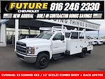 New 2023 Chevrolet Silverado 5500 Work Truck Regular Cab 4x2, Scelzi SEC Combo Body for sale #CV00848 - photo 1