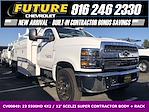 New 2023 Chevrolet Silverado 5500 Work Truck Regular Cab 4x2, Scelzi SCTFB Contractor Truck for sale #CV00849 - photo 1