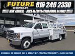 New 2023 Chevrolet Silverado 5500 Work Truck Crew Cab 4x2, Scelzi CTFB Contractor Truck for sale #CV00862 - photo 1