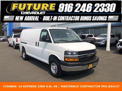 New 2024 Chevrolet Express 2500 Work Van RWD, Masterack Upfitted Cargo Van for sale #CV00869 - photo 1