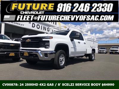 2024 Chevrolet Silverado 2500 Double Cab 4x2, Scelzi Signature Service Truck for sale #CV00878 - photo 1