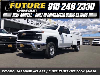 2024 Chevrolet Silverado 2500 Double Cab 4x2, Scelzi Signature Service Truck for sale #CV00893 - photo 1