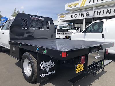 New 2024 Chevrolet Silverado 3500 Work Truck Crew Cab 4x2, Harbor Back 40 Rancher Flatbed Truck for sale #CV00897 - photo 2