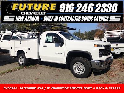 New 2024 Chevrolet Silverado 2500 Work Truck Regular Cab 4x4, Knapheide Steel Service Body Service Truck for sale #CV00941 - photo 1