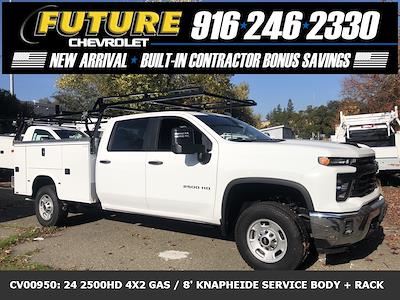 2024 Chevrolet Silverado 2500 Crew Cab 4x2, Knapheide Steel Service Body Service Truck for sale #CV00950 - photo 1