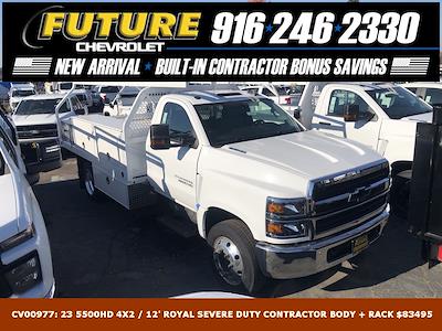 New 2023 Chevrolet Silverado 5500 Work Truck Regular Cab 4x2, Royal Truck Body Contractor Body Contractor Truck for sale #CV00977 - photo 1