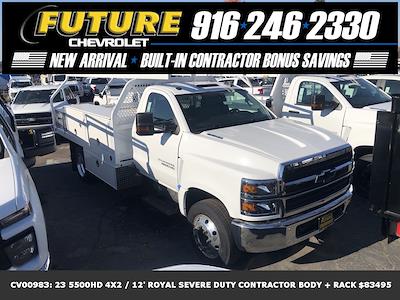 New 2023 Chevrolet Silverado 5500 Work Truck Regular Cab 4x2, Royal Truck Body Contractor Body Contractor Truck for sale #CV00983 - photo 1