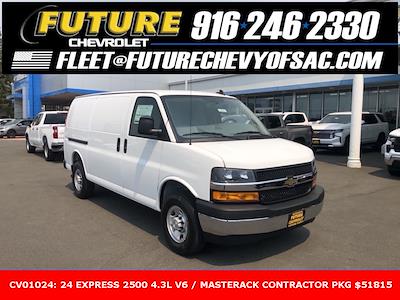 New 2024 Chevrolet Express 2500 Work Van RWD, Masterack General Service Contractor Upfitted Cargo Van for sale #CV01024 - photo 1