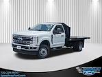 New 2024 Ford F-350 XL Regular Cab 4WD, 12' 6" Monroe Truck Equipment TradesPRO™ Flatbed Truck for sale #24F113 - photo 1