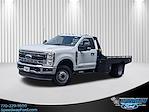 New 2024 Ford F-350 XL Regular Cab 4WD, 11' 4" Hillsboro GII Steel Flatbed Truck for sale #24F189 - photo 1