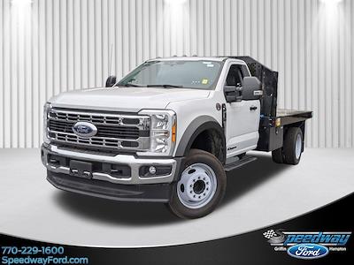 New 2024 Ford F-550 XL Regular Cab 4x2, Monroe Truck Equipment TradesPRO™ Flatbed Truck for sale #24F306 - photo 1