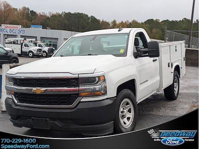 Used 2016 Chevrolet Silverado 1500 Work Truck Regular Cab RWD, Cab Chassis for sale #24F335A - photo 1