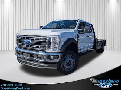 New 2024 Ford F-550 XL Crew Cab 4x4, CM Truck Beds SK Model Flatbed Truck for sale #24F395 - photo 1