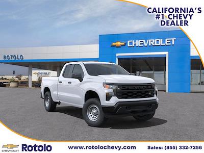 New 2025 Chevrolet Silverado 1500 Work Truck Double Cab RWD, Pickup for sale #250283T - photo 1