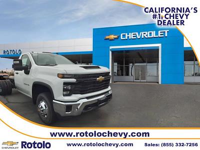 New 2025 Chevrolet Silverado 3500 Work Truck Regular Cab RWD, Cab Chassis for sale #250292K - photo 1