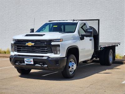 New 2024 Chevrolet Silverado 3500 Work Truck Regular Cab 4WD, 12' General Truck Body Flatbed Body Flatbed Truck for sale #CF1776 - photo 1