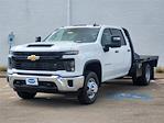 New 2024 Chevrolet Silverado 3500 Work Truck Crew Cab RWD, 9' 4" CM Truck Beds RD Model Flatbed Truck for sale #CF1904 - photo 1