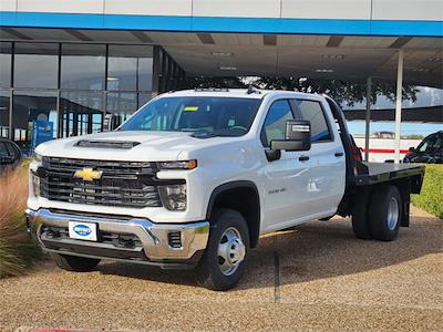 New 2024 Chevrolet Silverado 3500 Work Truck Crew Cab 4WD, 9' 4" CM Truck Beds RD Model Flatbed Truck for sale #CF1949 - photo 1