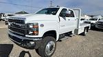 New 2024 Chevrolet Silverado 5500 Work Truck Crew Cab 4WD, 12' Scelzi WFB Flatbed Truck for sale #CC24609 - photo 4