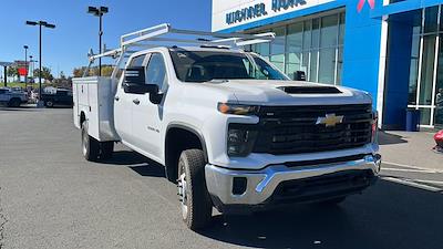 New 2024 Chevrolet Silverado 3500 Work Truck Crew Cab 4WD, 9' Knapheide Steel Service Body Service Truck for sale #CC24731 - photo 1