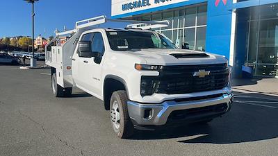 New 2024 Chevrolet Silverado 3500 Work Truck Crew Cab 4WD, 9' 5" Knapheide Value-Master X Flatbed Truck for sale #CC24745 - photo 1