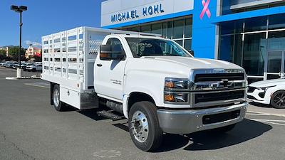 2023 Chevrolet Silverado 5500 Regular Cab DRW RWD, Royal Truck Body Stake Bed for sale #FCC23907 - photo 1