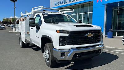 New 2024 Chevrolet Silverado 3500 Work Truck Regular Cab 4WD, Knapheide Contractor Body Contractor Truck for sale #FCC24084 - photo 1