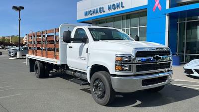 New 2024 Chevrolet Silverado 5500 Work Truck Regular Cab 2WD, Scelzi WFB Stake Bed for sale #FCC24097 - photo 1