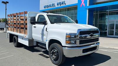 New 2024 Chevrolet Silverado 5500 Work Truck Regular Cab 2WD, Scelzi WFB Stake Bed for sale #FCC24142 - photo 1