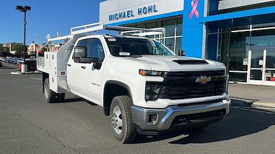 New 2024 Chevrolet Silverado 3500 Work Truck Crew Cab 4WD, 9' 5" Knapheide Value-Master X Contractor Truck for sale #FCC24193 - photo 1