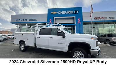 New 2024 Chevrolet Silverado 2500 Work Truck Crew Cab 4WD, 8' 2" Royal Truck Body Service Body Service Truck for sale #FCC24746 - photo 1