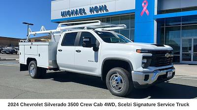 2024 Chevrolet Silverado 3500 Crew Cab 4WD, Scelzi Signature Service Truck for sale #FCC24863 - photo 1