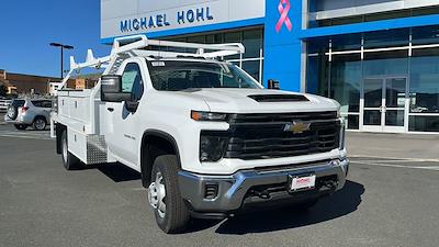 New 2024 Chevrolet Silverado 3500 Work Truck Regular Cab 4WD, Scelzi CTFB Contractor Truck for sale #FCC24975 - photo 1