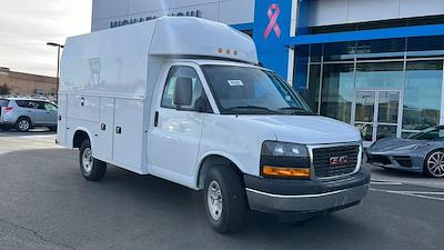 New 2024 GMC Savana 3500 Work Van RWD, 11' Knapheide KUV Service Utility Van for sale #FGG24753 - photo 1