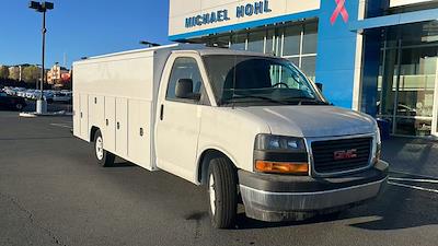 New 2023 GMC Savana 3500 Work Van RWD, 14' Harbor WorkMaster Service Utility Van for sale #GG23042 - photo 1