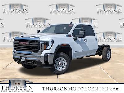 New 2024 GMC Sierra 3500 Pro Crew Cab 4x4, Cab Chassis for sale #T54600 - photo 1