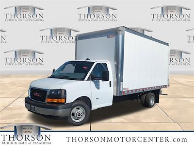 New 2024 GMC Savana 3500 Work Van 4x2, 16' Morgan Truck Body Parcel Aluminum Box Van for sale #T55080 - photo 1