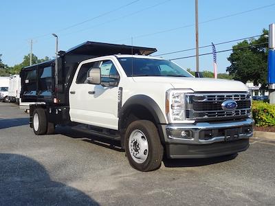 New 2024 Ford F-450 XL Crew Cab 4x4, 12' Crysteel E-Tipper Landscape Dump for sale #G240996 - photo 1