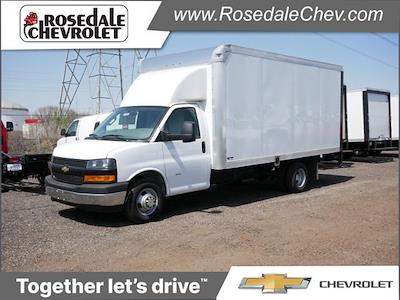 New 2023 Chevrolet Express 3500 Work Van RWD, 16' American Cargo by Midway Liberty II Box Van for sale #23425 - photo 1