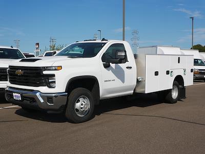 New 2024 Chevrolet Silverado 3500 Work Truck Regular Cab 4x4, 11' 3" M H EBY Renegade for sale #24225 - photo 1